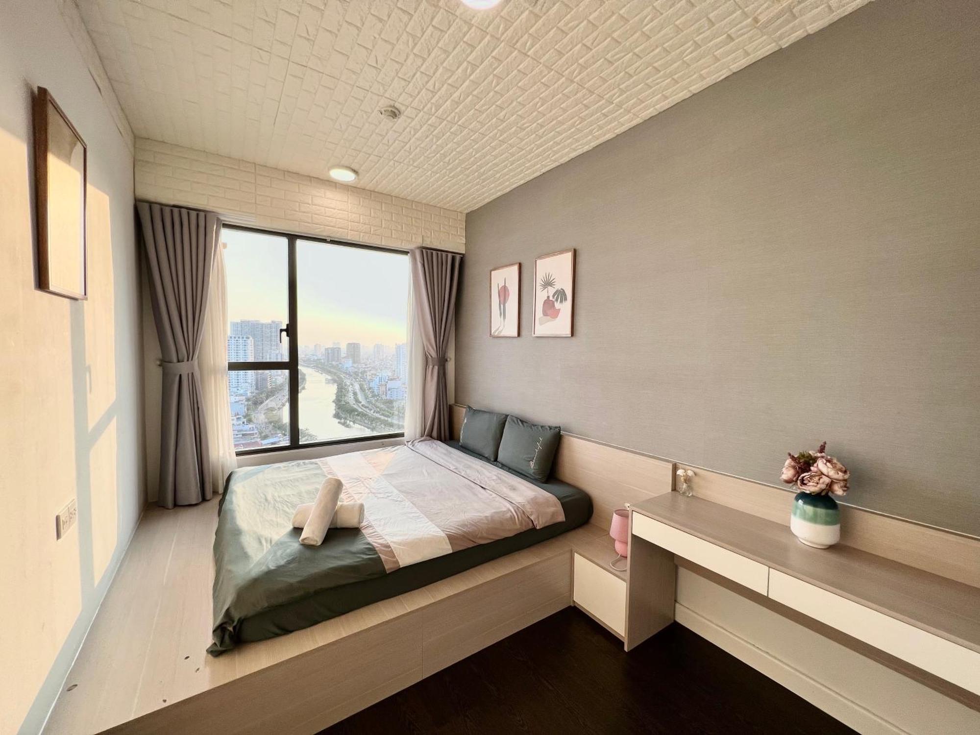 Spacious Saigon - Infinity Pool In Rivergate Ho Chi Minh-stad Buitenkant foto
